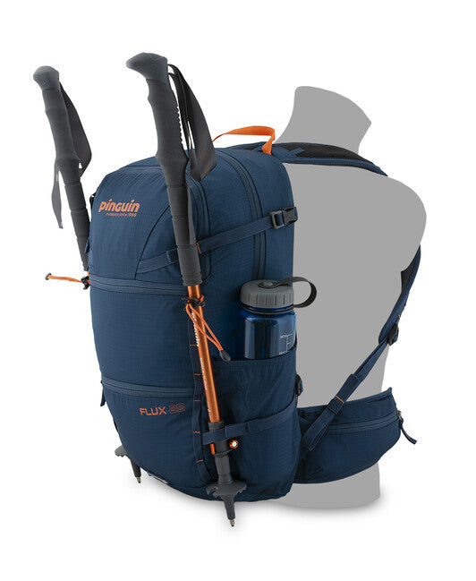 Pinguin Flux 25 rucsac, 25 L, negru
