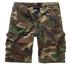 Brandit BDU Ripstop pantaloni scurți pentru copii, woodland