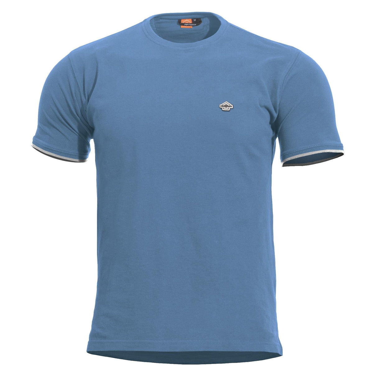 Pentagon Levantes Stripes tricou, Dawn Blue