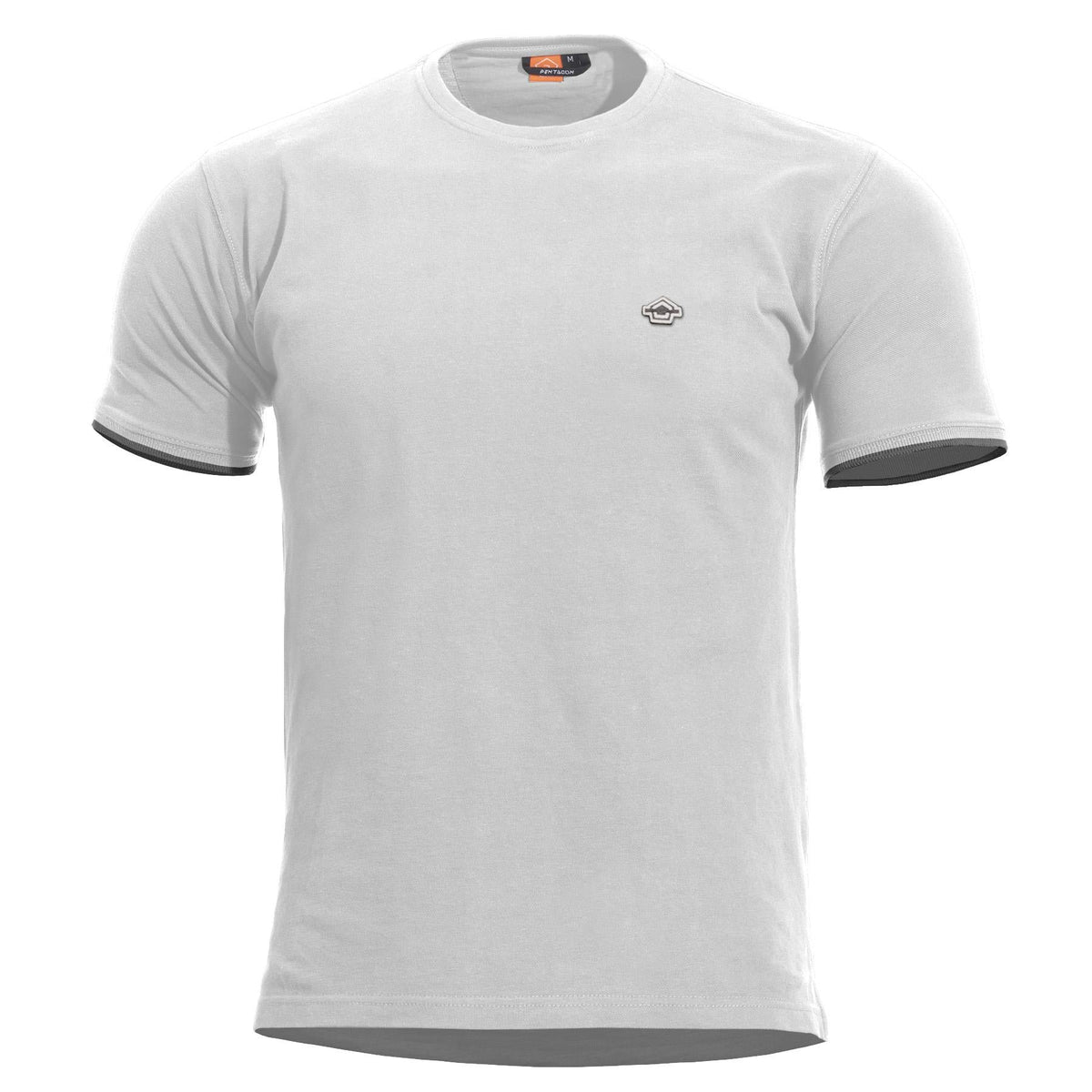 Pentagon Levantes Stripes tricou, alb