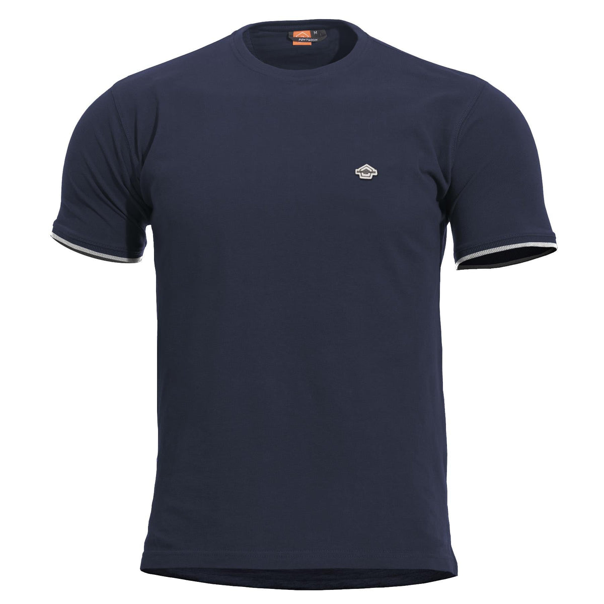 Pentagon Levantes Stripes tricou, bleumarin