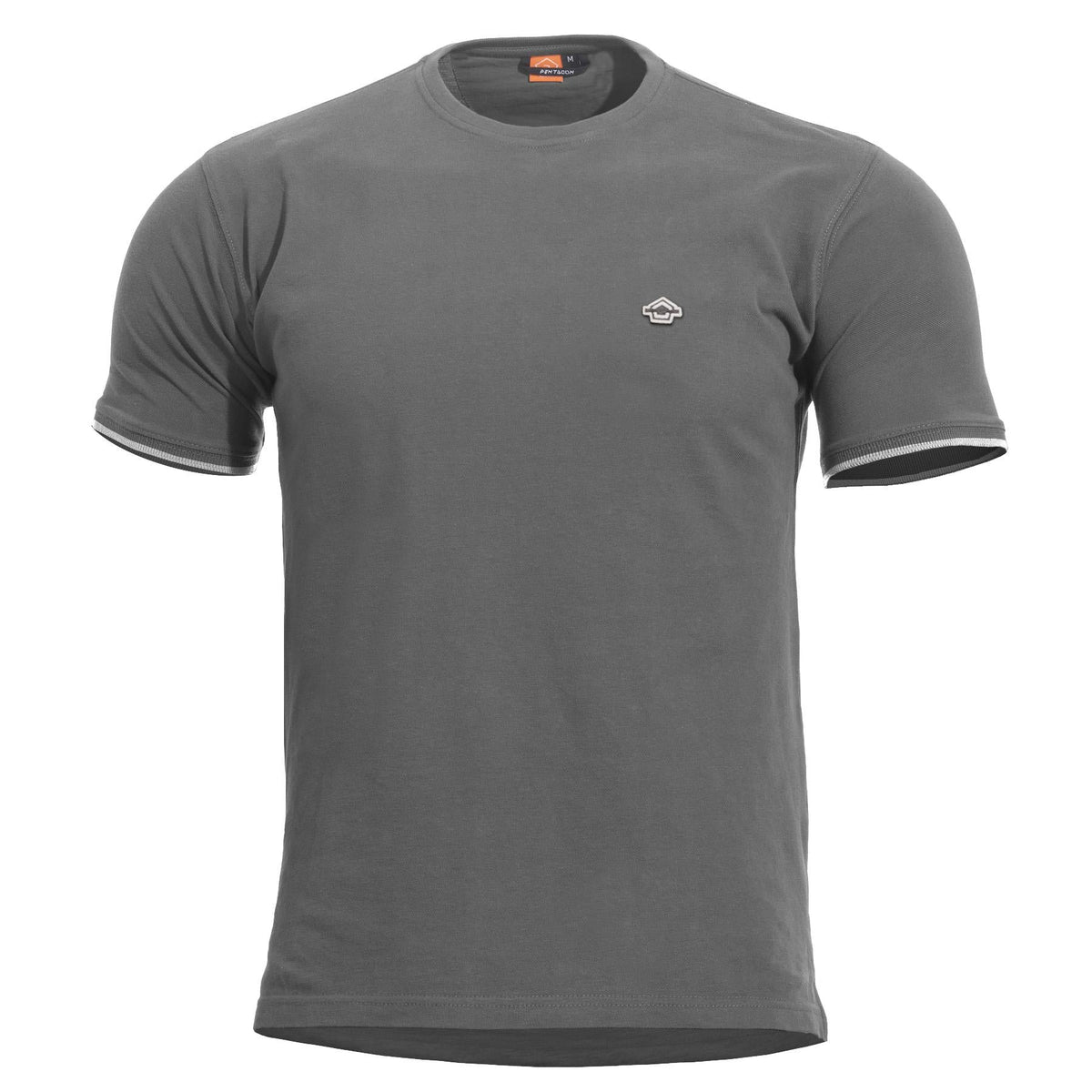 Pentagon Levantes Stripes tricou, gri