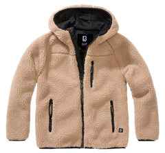 Brandit Teddyfleece geacă cu glugă pentru copii, camel