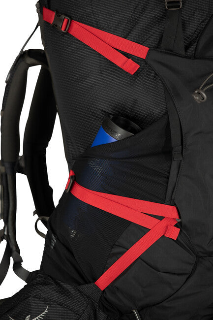 OSPREY AETHER PLUS 100 rucsac de trekking, negru