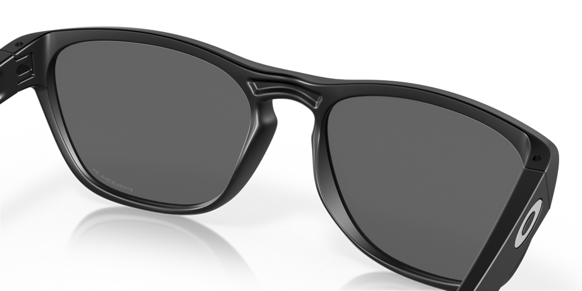 Oakley MANORBURN ochelari de soare cu ramă Matte Black și lentile Prizm Polarized, 56