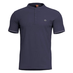 Pentagon Levantes Henley Stripes tricou, navy blue