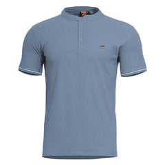 Pentagon Levantes Henley tricou Stripes, albastru