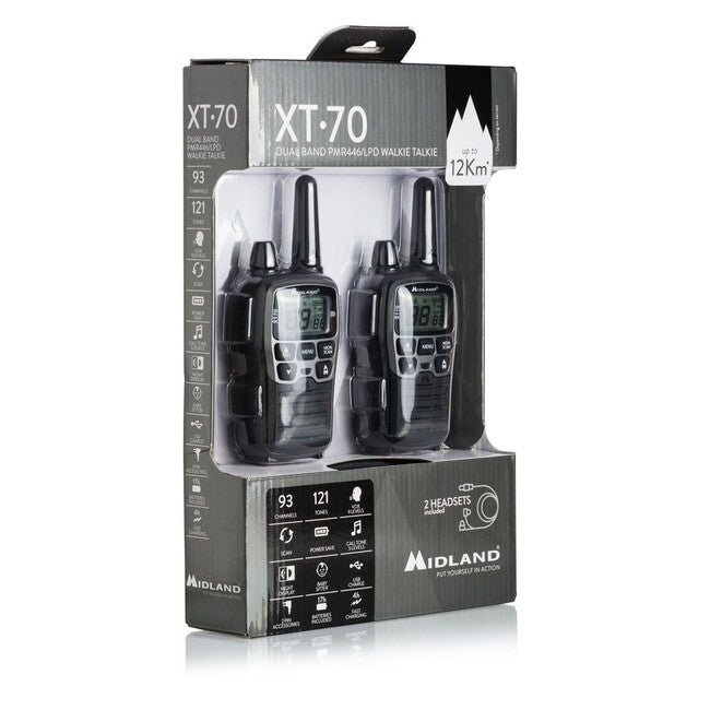 Midland PMR XT70 stație radio - 2 buc