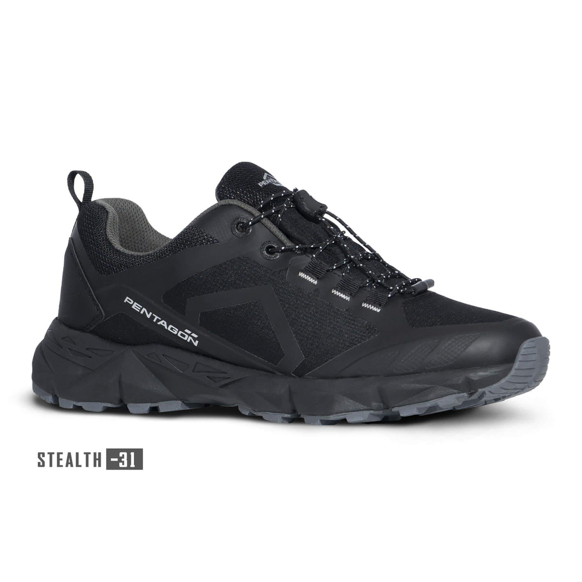 Pentagon Kion 4" tenisi de trekking Stealth, negri
