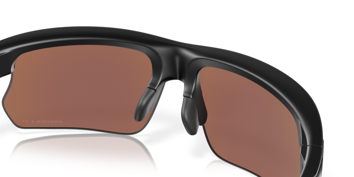 Oakley BISPHAERA ochelari de soare cu ramă Matte Black și lentile Prizm Deep Water Polarized, 68