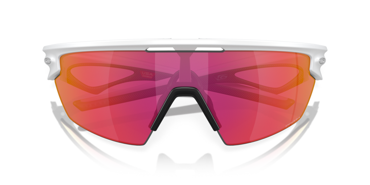 Oakley SPHAERA ochelari de soare cu ramă Matte White și lentile Prizm Field 36