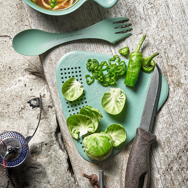LIGHT MY FIRE CuttingBoard 2în1 tablă de tăiat, albastru
