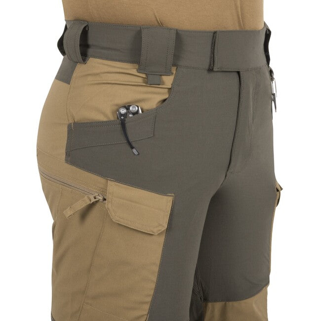 Helikon-Tex HYBRID OUTBACK pantaloni Dura Canvas DuraCanvas, Coyote