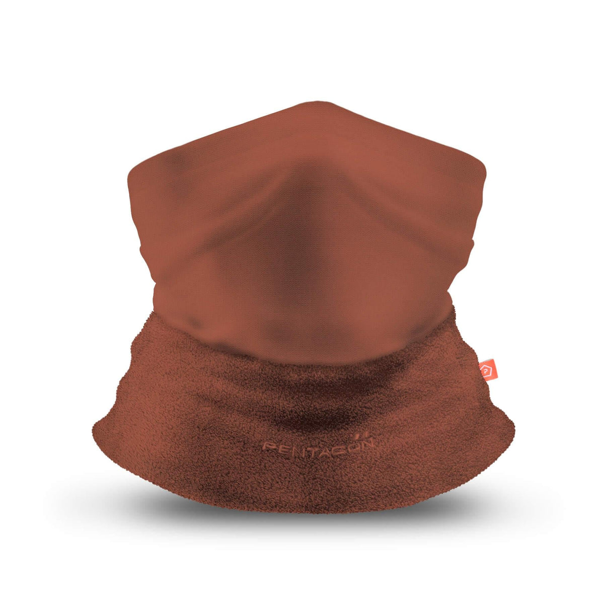 Pentagon fular tubular fleece de iarnă, maroon red