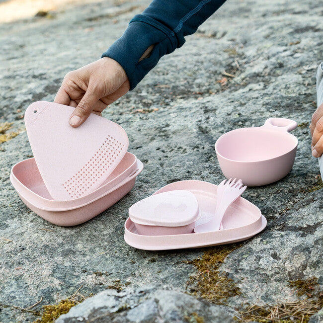 LIGHT MY FIRE Outdoor MealKit 2.0 set de masă, violet