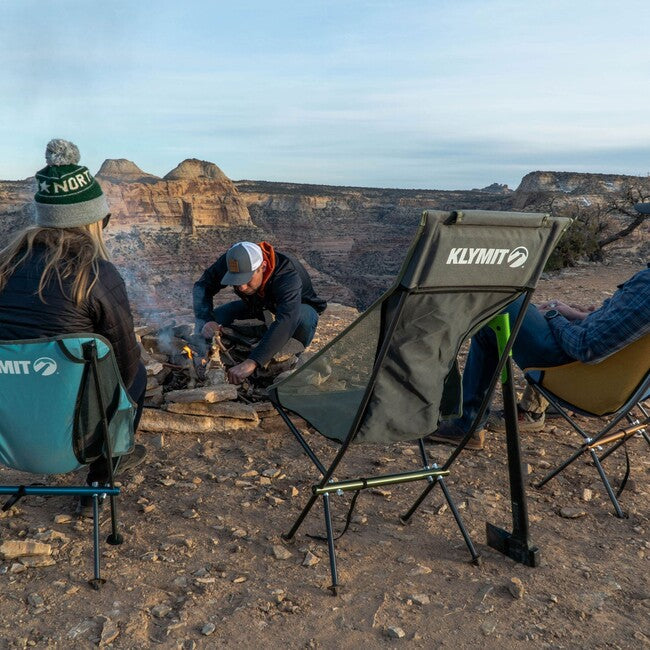 Klymit Ridgeline scaun de camping, gri