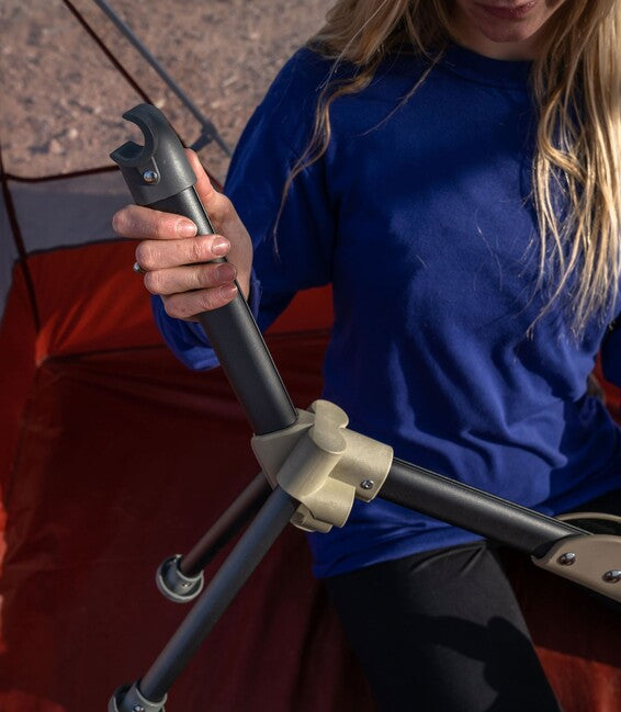 Klymit Mesa Cot XL pat de camping, roșu