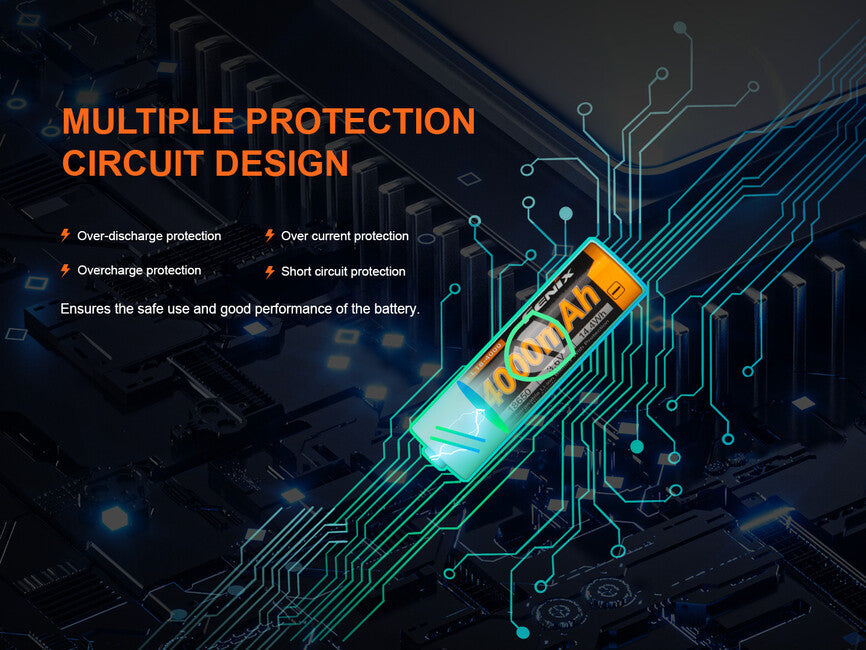 Fenix baterie reîncărcabilă 18650 4000 mAh (Li-Ion)