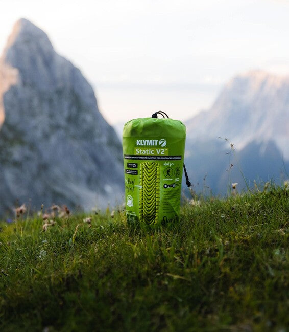Klymit Static V2 saltea de dormit, verde