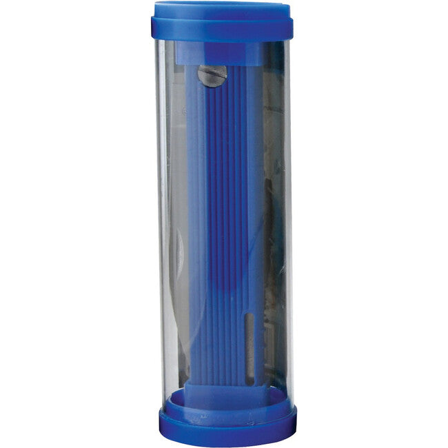 Baladeo ECO357 Papagayo briceag 7,5 cm, oțel 420, mâner TPE, bleumarin