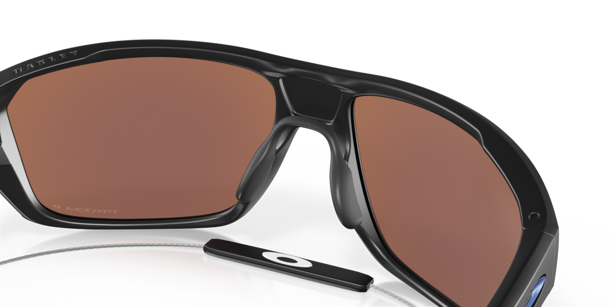Oakley SPLIT SHOT ochelari de soare cu ramă Matte Black și lentile Prizm Deep Water Polar 64