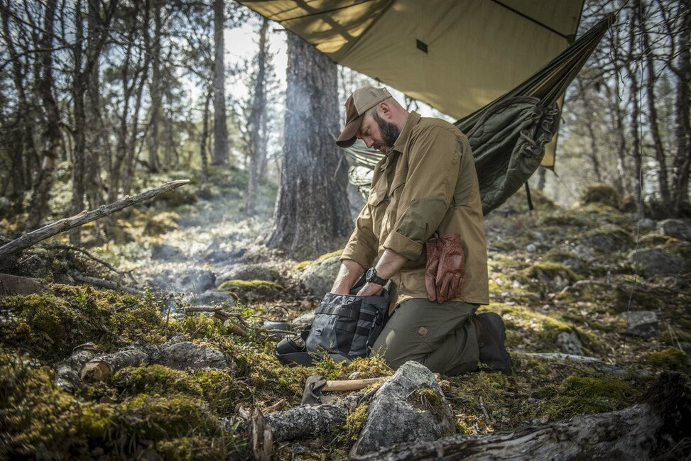 Helikon-Tex Bushcraft Haversack Bag geantă peste umăr Cordura®, Coyote