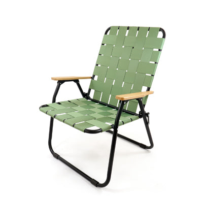 BasicNature Enjoy scaun de camping, verde