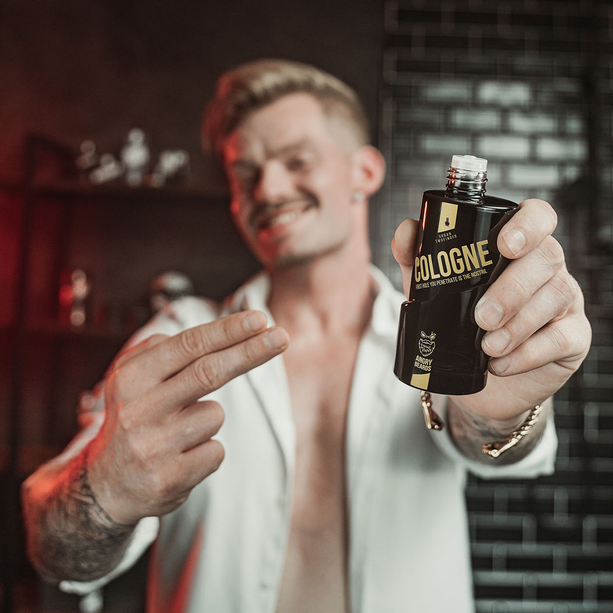 ANGRY BEARDS Urban Twofinger Kolínska, 100 ml