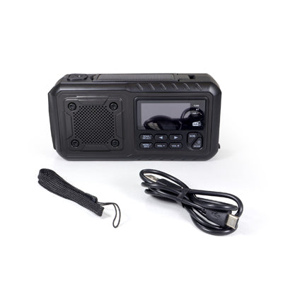 Origin Outdoors Crank Multi radio DAB+ 4000 mAh, negru