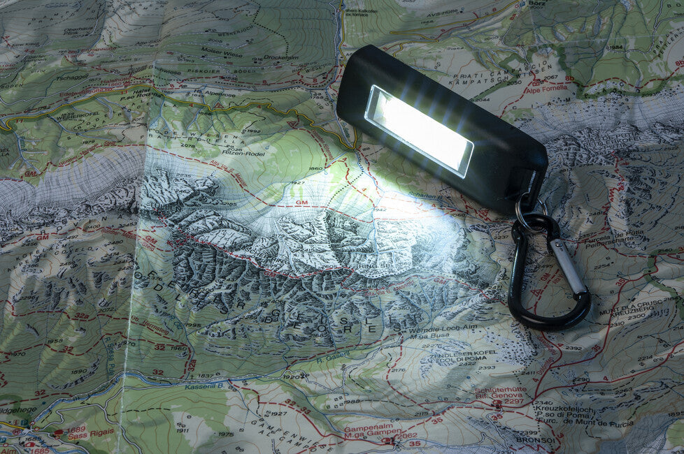 BasicNature breloc USB LED, negru