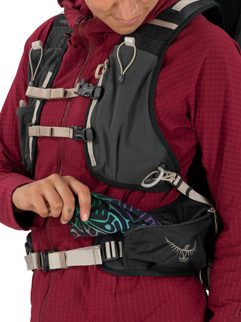 OSPREY TEMPEST VELOCITY 30 rucsac de trekking, dark charcoal/chiru tan