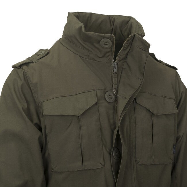 Helikon-Tex Covert M-65 geacă, maro / neagră