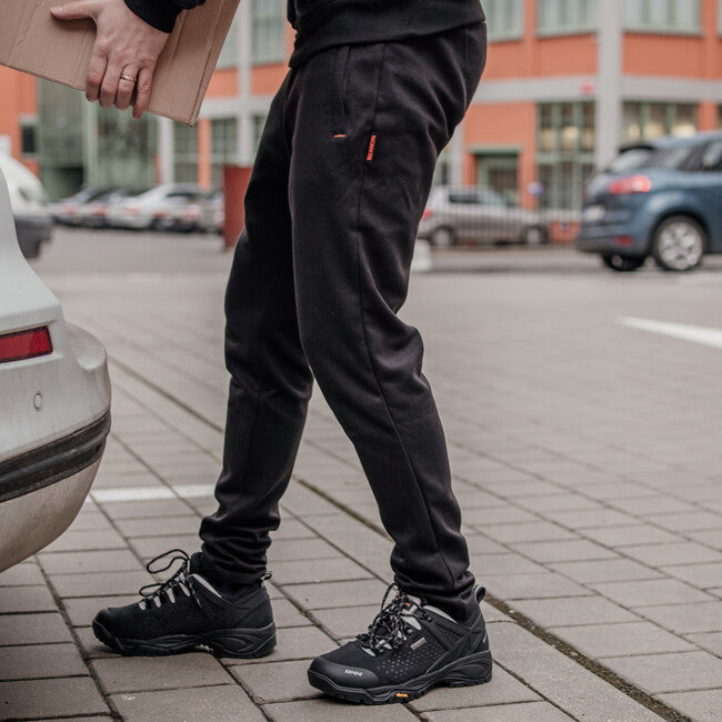 BENNON ANESI pantaloni de trening, negri