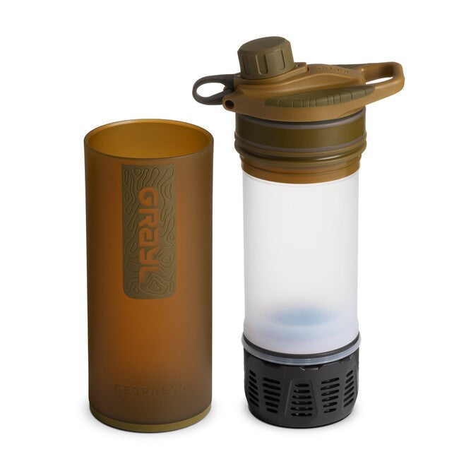 GRAYL GeoPress Purifier sticlă de filtrare, Coyote Brown