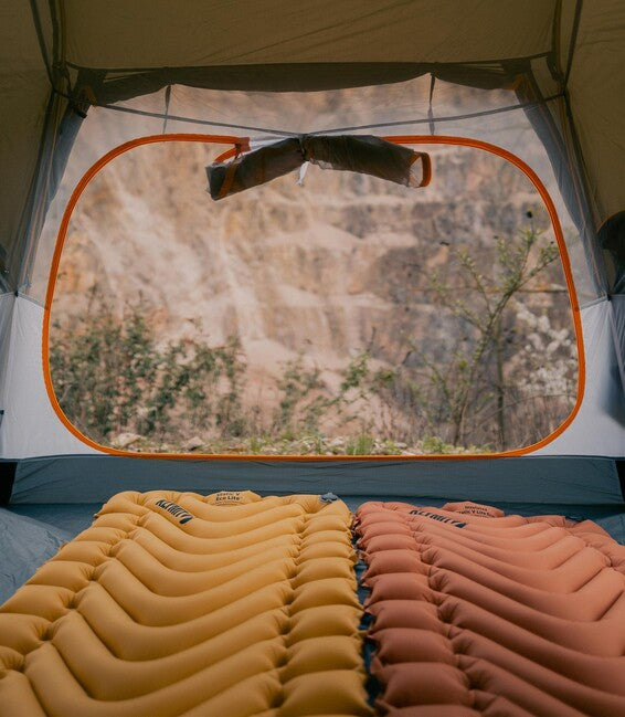 Klymit Static V Lite ECO saltea de dormit, auriu deschis
