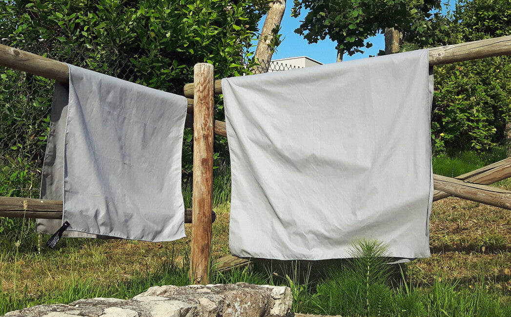 BasicNature Velour prosop 60 x 120 cm, grafit