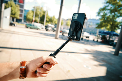 Fidlock Tripod suport pentru smartphone 2în1, negru
