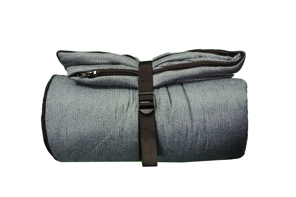 Grüezi-Bag Wellhealth Grüezi pătură din lână gri-albastru deluxe