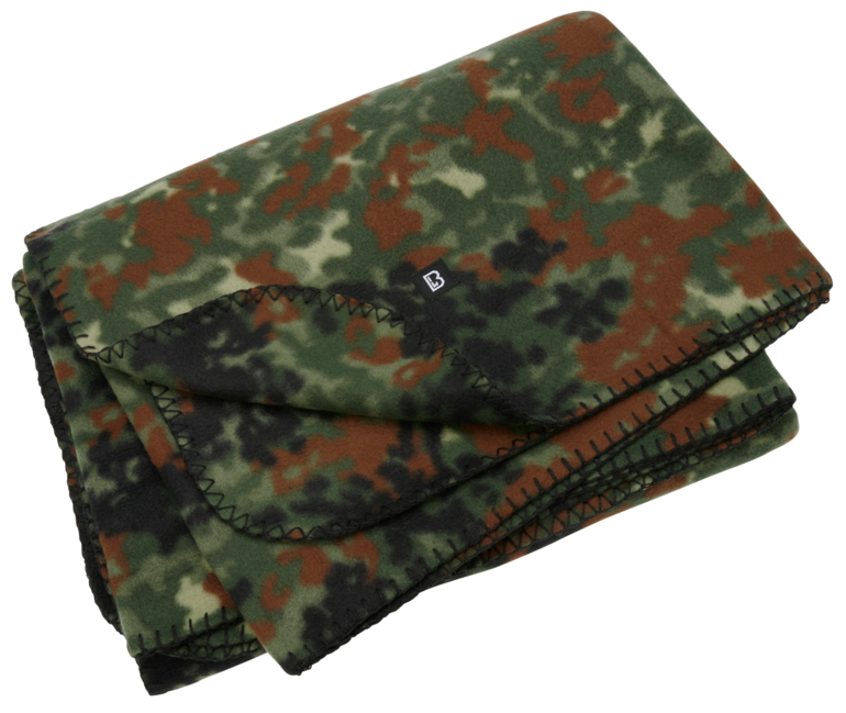 Brandit pătură fleece 135 x 175 cm, flecktarn
