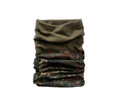 Brandit fular tubular fleece multifuncțional, flecktarn