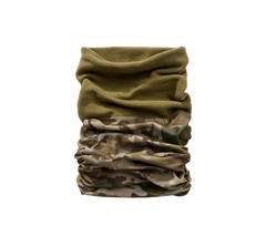 Brandit fular tubular fleece multifuncțional, tactical camo