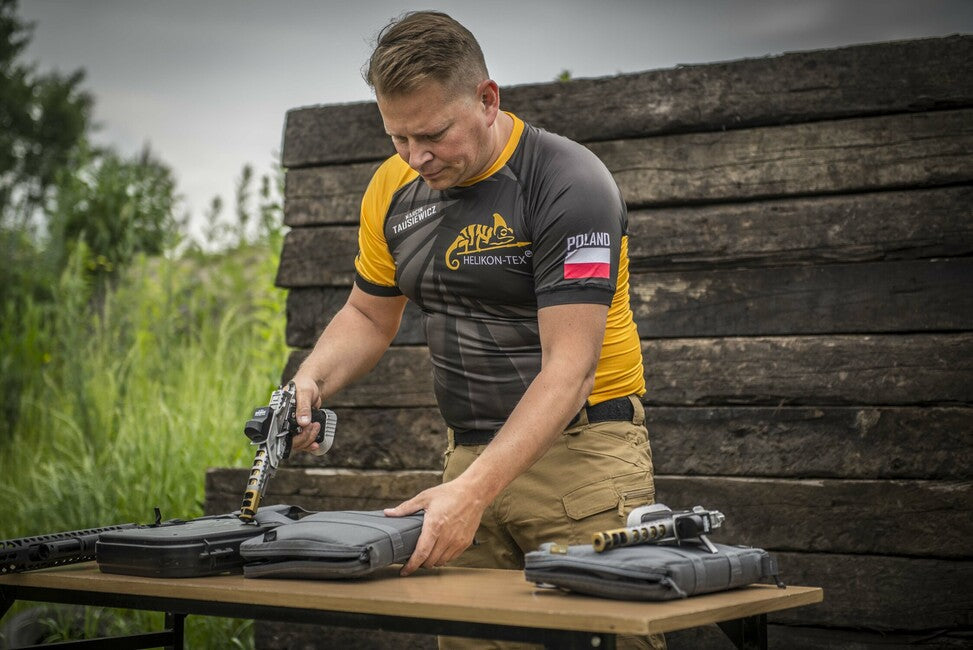 Helikon-Tex husă pentru 1 pistol Cordura, US Woodland
