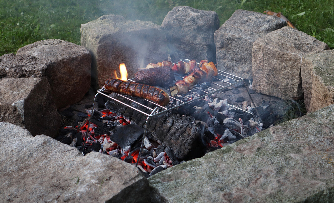Origin Outdoors Basic grătar pliabil