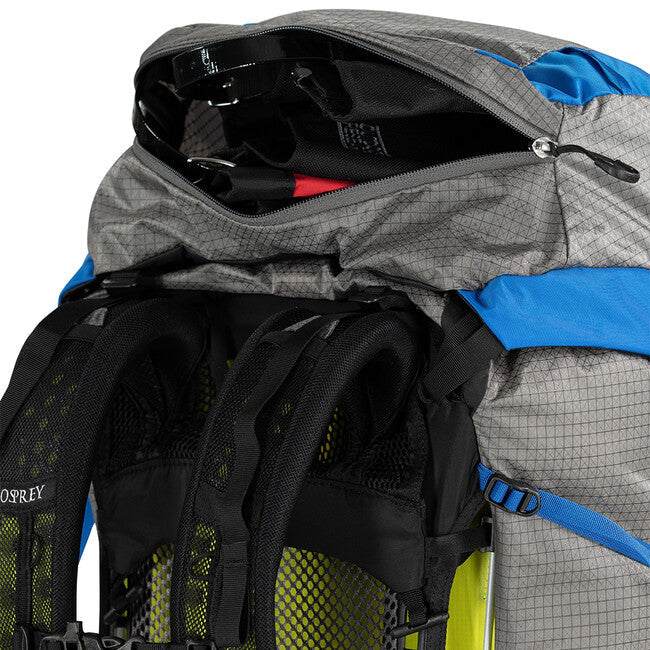 OSPREY EXOS PRO 55 rucsac de trekking, dale grey/agam blue