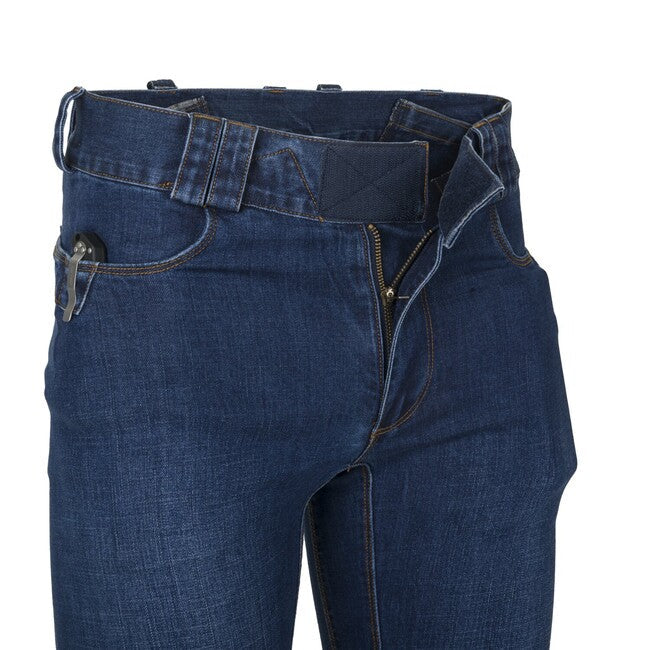Helikon-Tex COVERT pantaloni tactici Denim Mid, Vintage Worn Blue