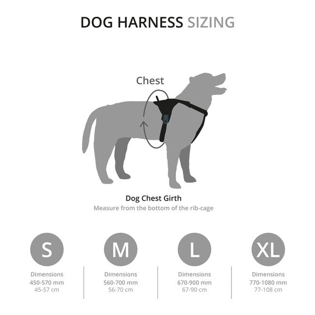 Mountain Paws Dog Harness ham căptușit pentru câini, roșu, mediu