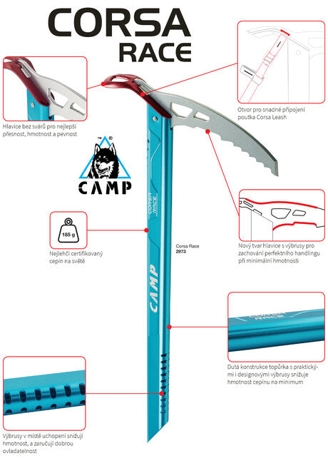 CAMP Corsa Race piolet 50 cm