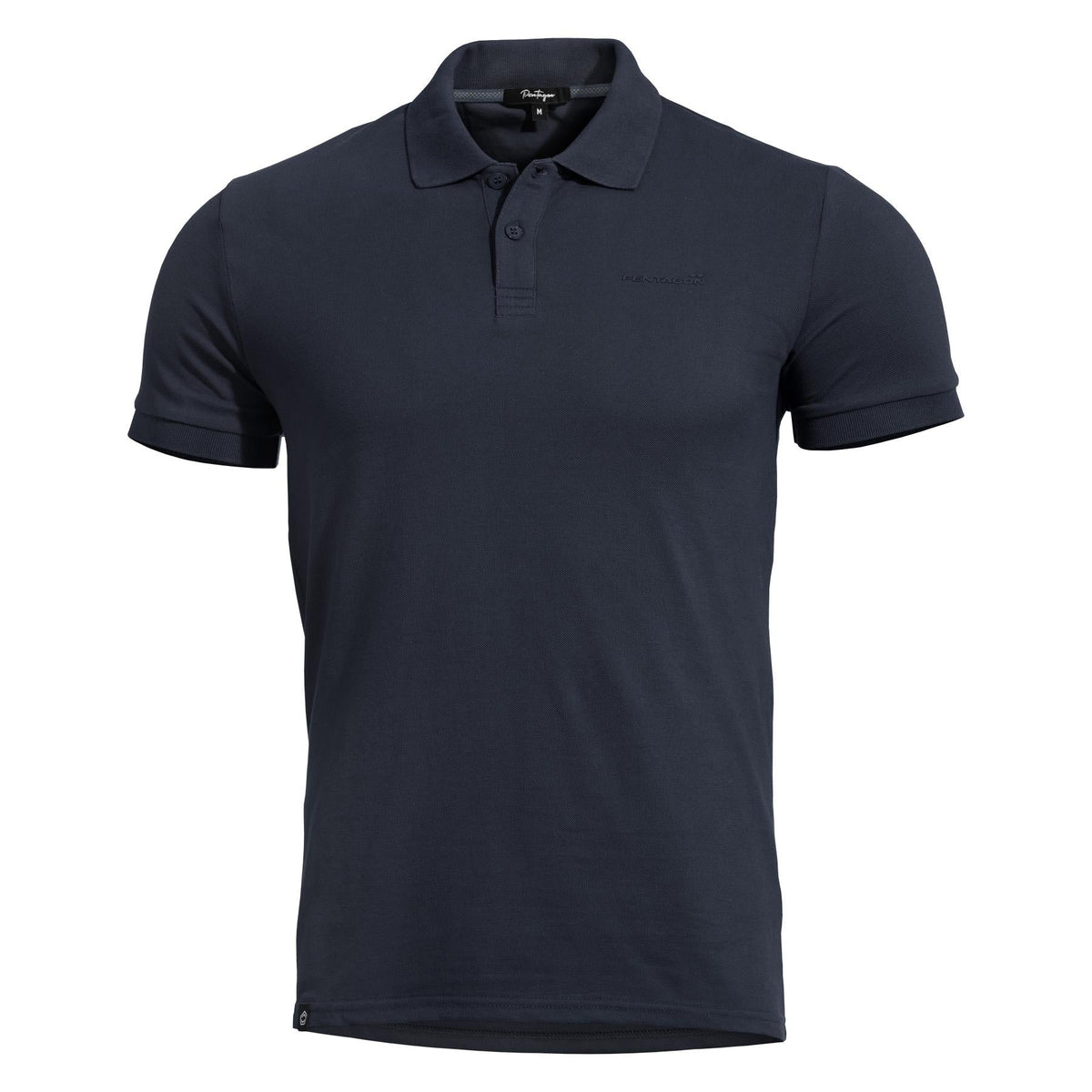 Pentagon Moth Piquet tricou polo, midnight blue