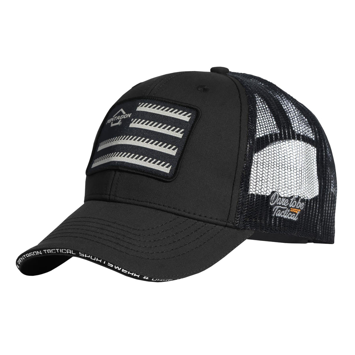 Pentagon Wills Truckers șapcă Twill FG, neagră