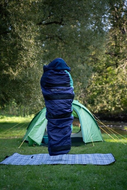 HUSKY sac de dormit iarnă sintetic Emotion -20, albastru/mentol